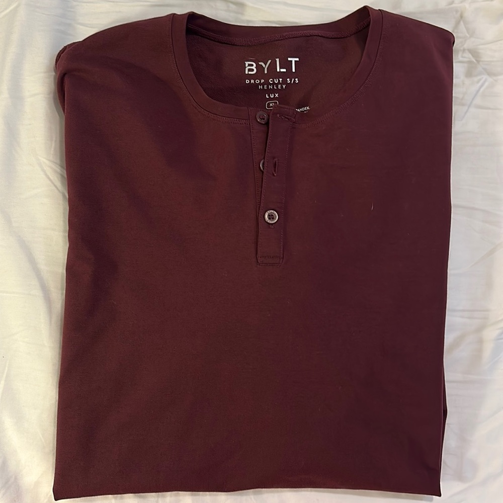 BYLT Henley Drop-Cut Lux